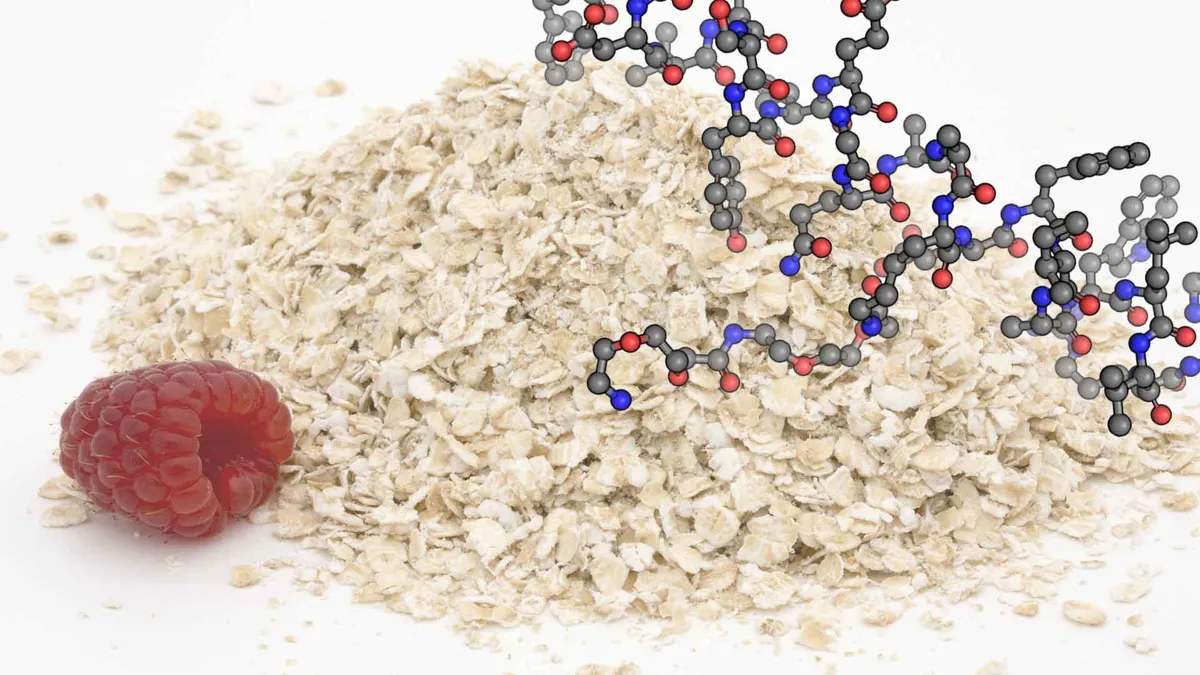 Oats, raspberry, and isolated semaglutide strand