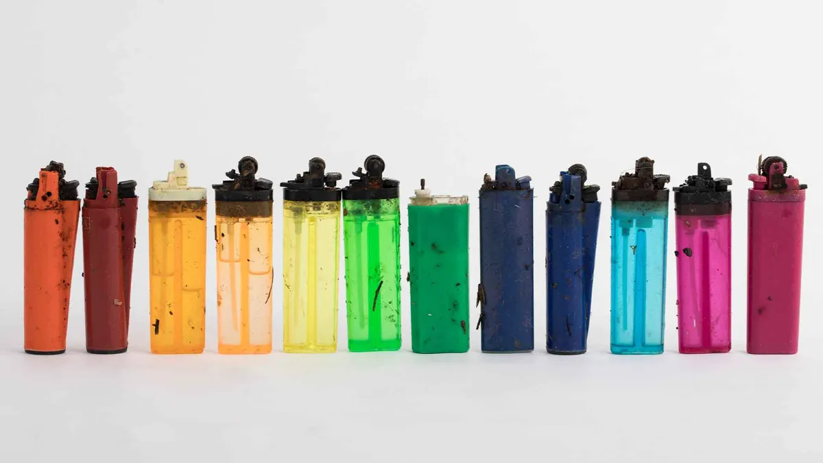 ighters found on the shore of the Thames Estuary on January 2, 2018 in Rainham, Kent. Tons of plastic and other waste lines areas along the Thames Estuary shoreline, an important feeding ground for wading birds and other marine wildlife. According to the United Nations Environment Programme (UNEP), at current rates of pollution, there will likely be more plastic in the sea than fish by 2050. In December 2017 Britain joined the other 193 UN countries and signed up to a resolution to help eliminate marine litter and microplastics in the sea. It is estimated that about eight million metric tons of plastic find their way into the world's oceans every year. Once in the Ocean plastic can take hundreds of years to degrade, all the while breaking down into smaller and smaller 'microplastics,' which can be consumed by marine animals, and find their way into the human food chain.