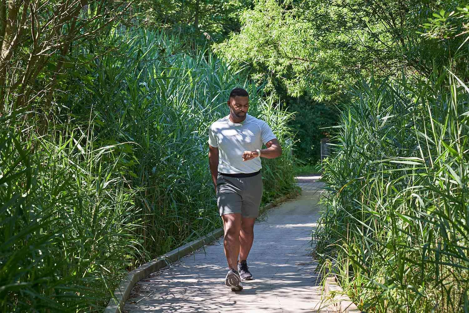 A person running outdoors; illustrative archive photograph.