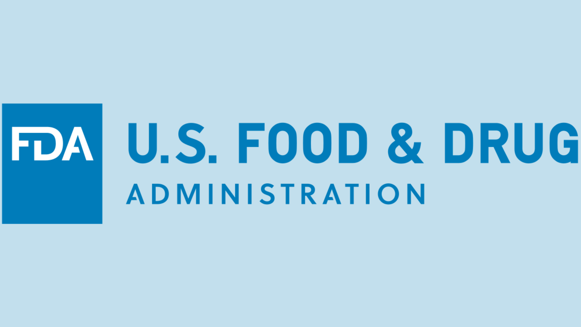 Food and Drug Administration logo; archive image.