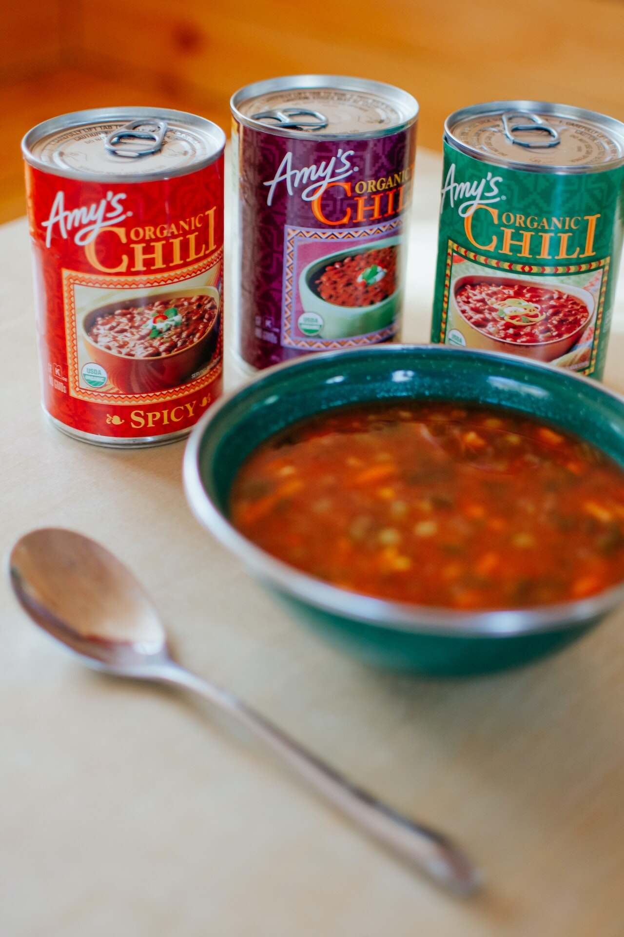 Canned food and a bowl of food