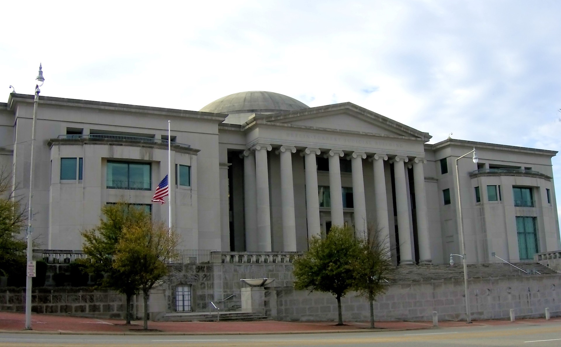 The Alabama judicial building