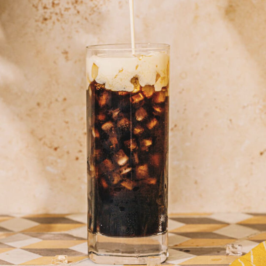 An iced coffee; illustrative archive photograph.