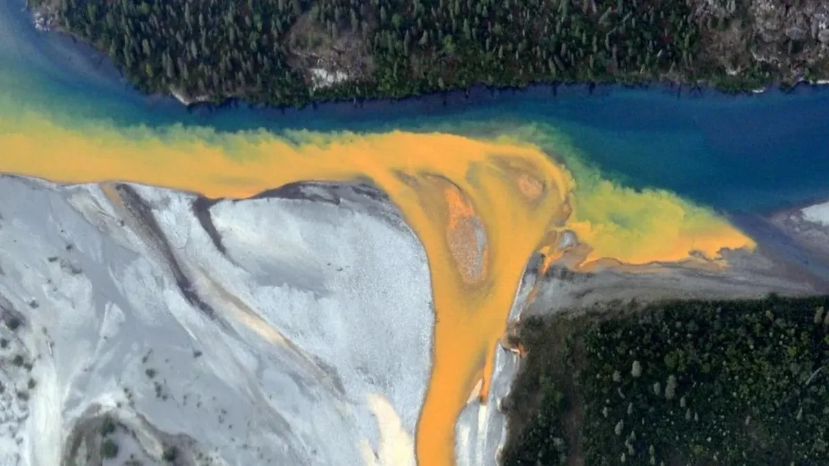 Scientists Are Worried as Alaska Rivers Are Turning Orange