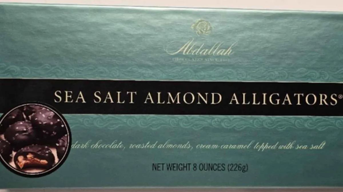 Product image of Abdallah Candies Sea Salt Almond Alligators