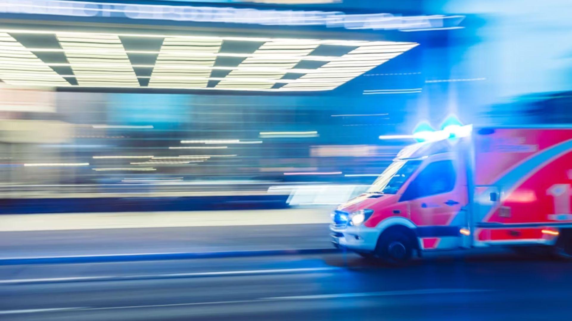 An ambulance; illustrative archive photograph.