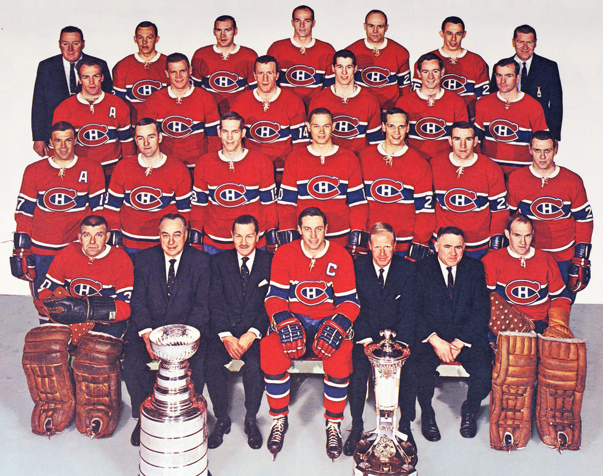 Montreal Canadiens team photograph
