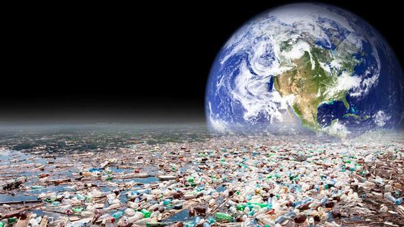 An Earth and waste composite; illustrative archive image.